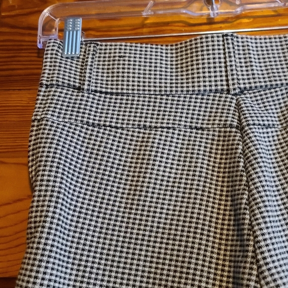 Zara Trafaluc Women's High Waisted Buttonfly Checkered Sz M Gingham - Picture 10 of 13